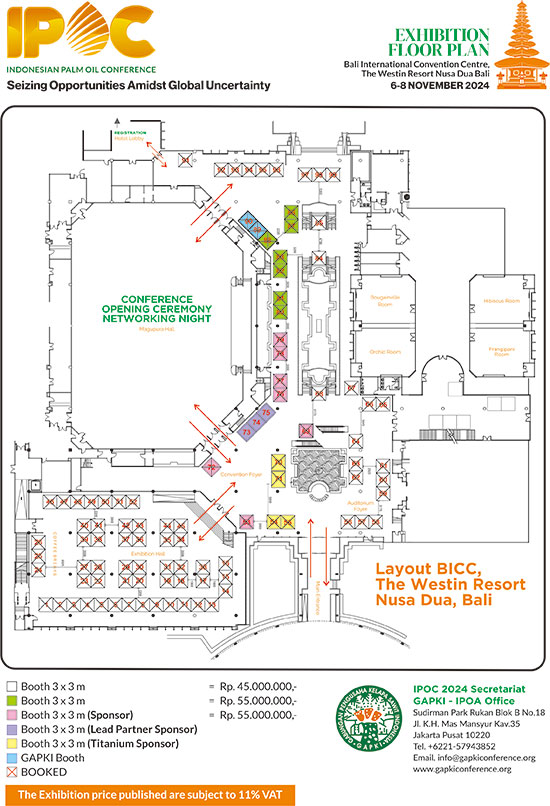 Exhibition Floor Plan IPOC 2024
